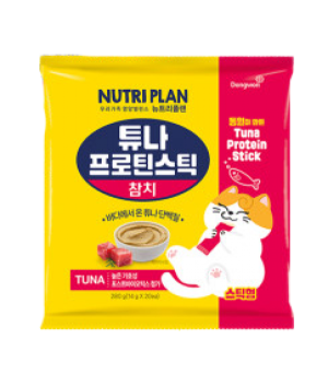 [동원] 뉴트리플랜 튜나 프로틴스틱 참치 280g(14gX20개입)