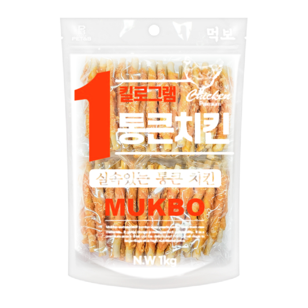 먹보 1kg 통큰치킨-사사미껌
