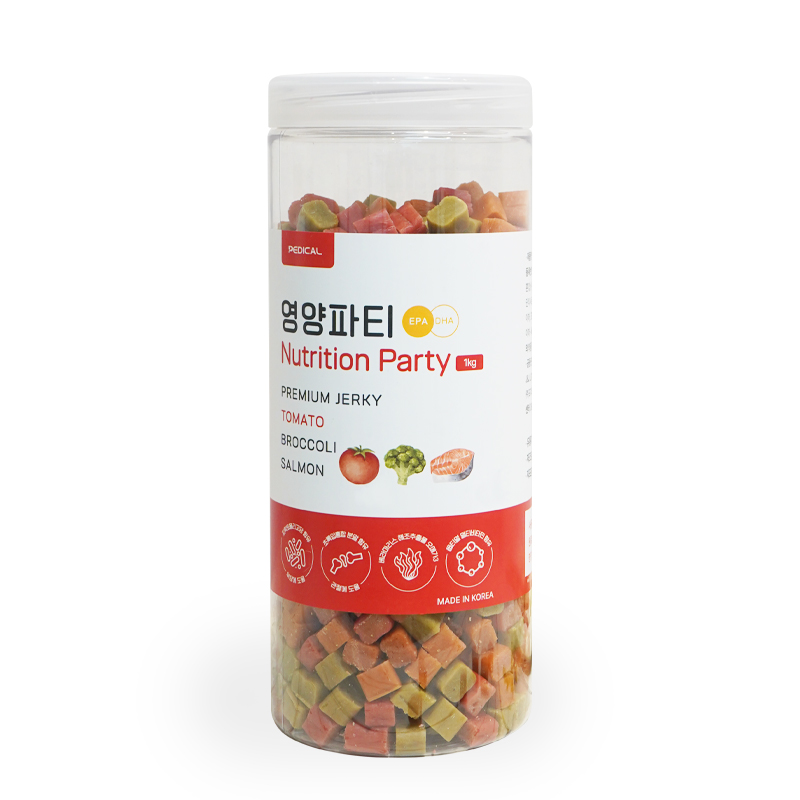 페디칼 영양파티져키 토마토&브로콜리&연어 1kg