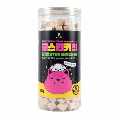 몬스터키친 동결건조트릿 170g l 전분없는 100% 천연닭고기 l 조단백86%