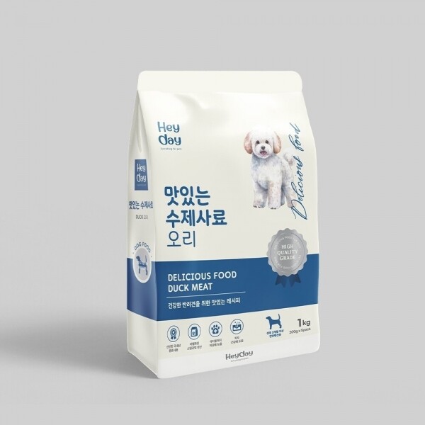 [오프라인전용] 헤이데이 맛있는수제사료1kg (오리)