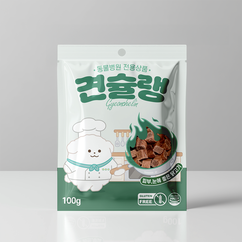 [4+1증정!][견슐랭] 닭고기 100g