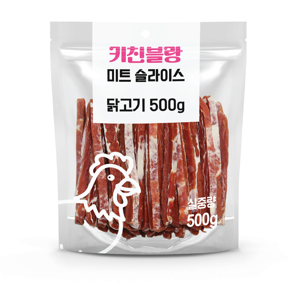 키친블랑 미트슬라이스 닭고기 500g