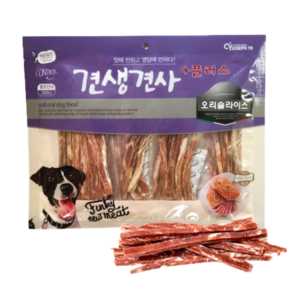 견생견사 플러스 오리슬라이스 300g