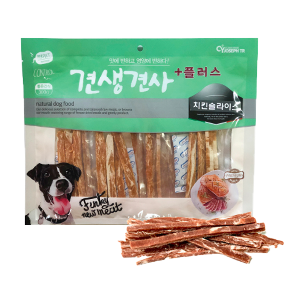 견생견사 플러스 치킨슬라이스 300g