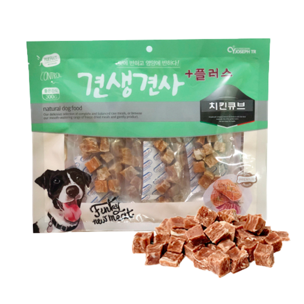 견생견사 플러스 치킨큐브 300g