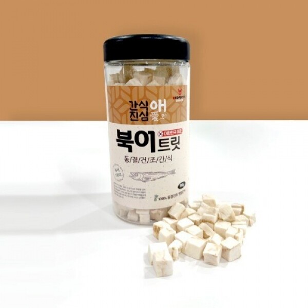 [간식애진심] 동결건조 북어트릿 (통/90g)