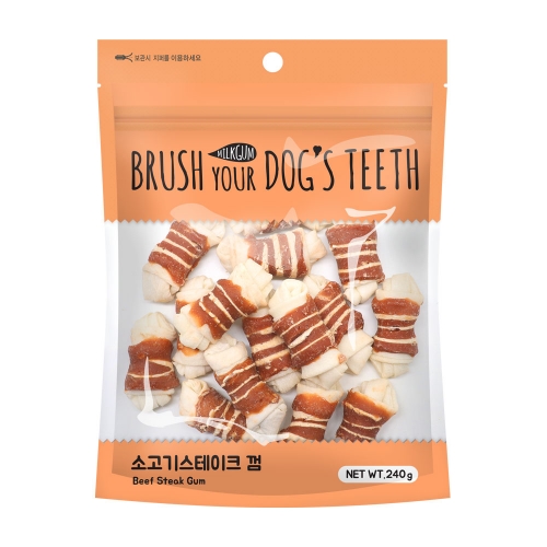 BrushYourDogsTeeth 소고기스테이크껌15p