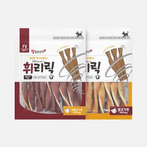 헬로도기 휘리릭 강아지트릿 108g 2종