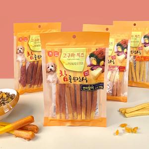 헬로도기 고구마치즈 강아지육포 100g 7종