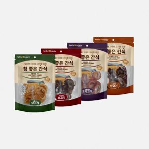 헬로도기 소울대 강아지간식 80g 4종