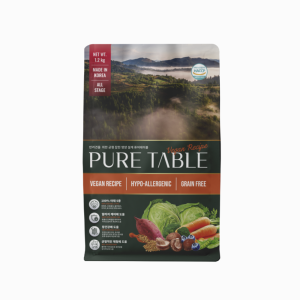 퓨어테이블 비건레시피 소프트사료 1.2kg