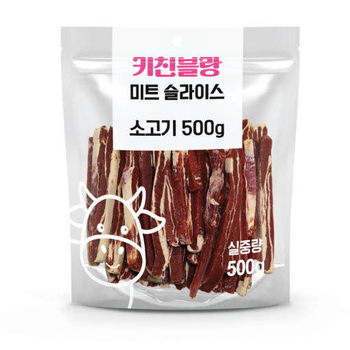 키친블랑-미트 슬라이스 소고기 500g