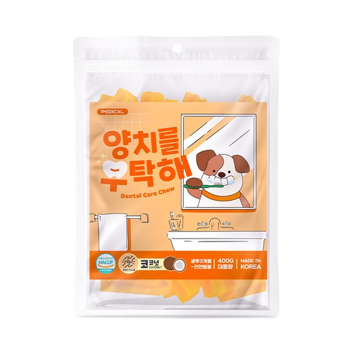 양치를 부탁해 코코넛(관절건강)400g