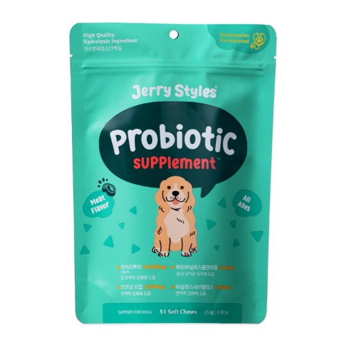 [26.7.2] 제리스타일스 프로바이오틱 서플리먼트 파우치153g