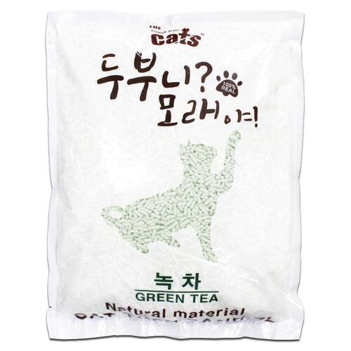 [더캣츠] 두부니?모래야! (두부모래) 녹차향 7L