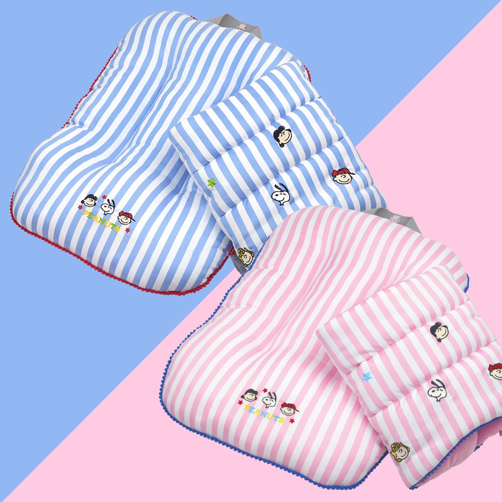 [피너츠] 스트라이프 유모차 가드&쿠션