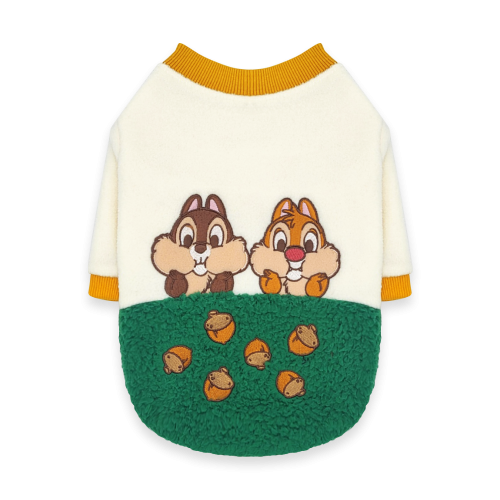 디즈니 칩앤데일 절개배색 티 (S/M/L/XL)