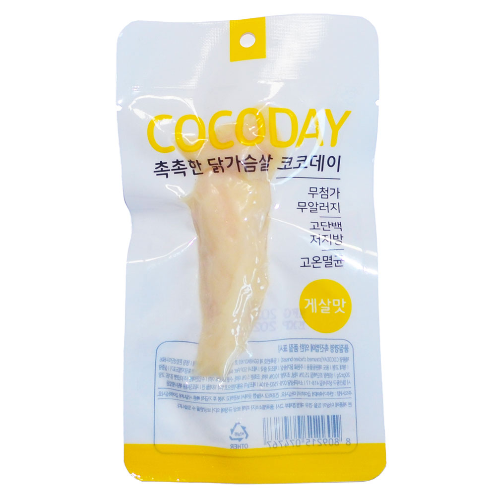 [코코데이] 닭가슴살 게살맛 (20g)
