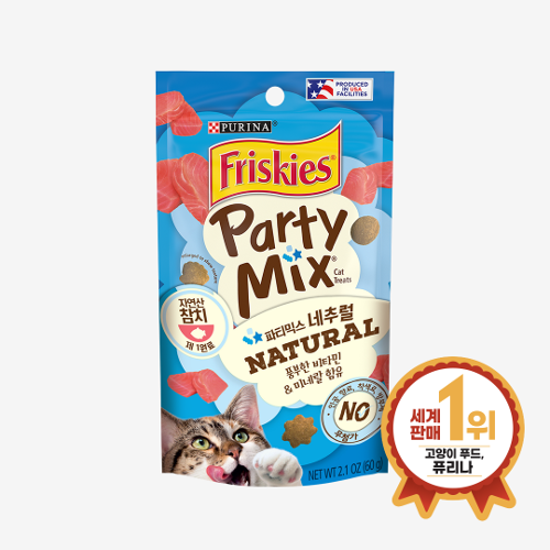 퓨리나 파티믹스 내추럴 치킨 60g