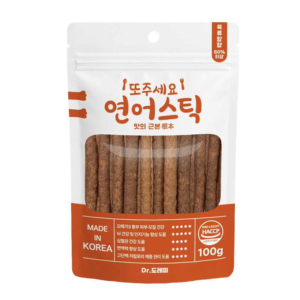 [펫도매단독! 5+1행사] 또주세요 스틱(연어)100g