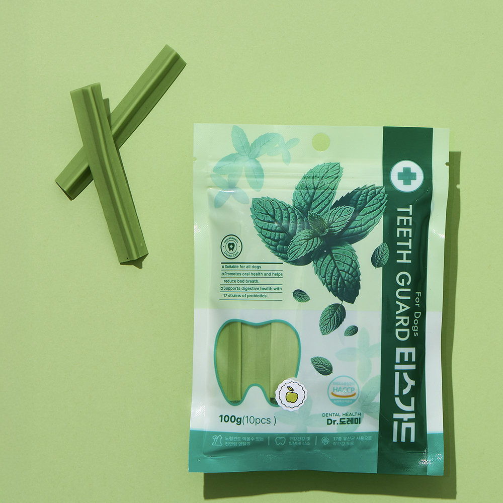 [펫도매단독! 5+1행사!] 닥터도레미 티스가드덴탈껌(청사과)10p