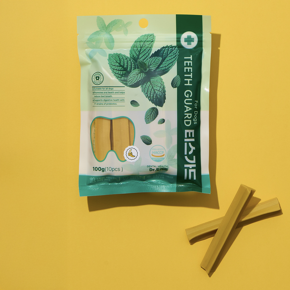 [펫도매단독! 5+1행사!] 닥터도레미 티스가드덴탈껌(바나나)10p