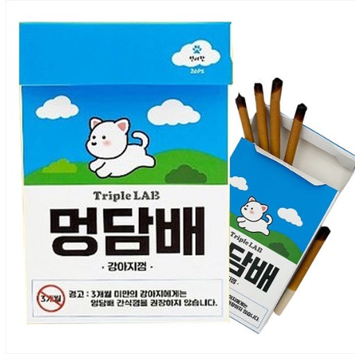 [트리플랩] 멍담배 연어껌 20p(127g)