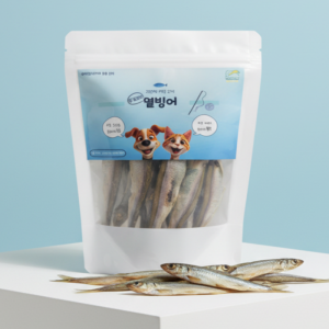 헬시하이펫 고양이 강아지 동결건조 간식 열빙어, 40g, 1개