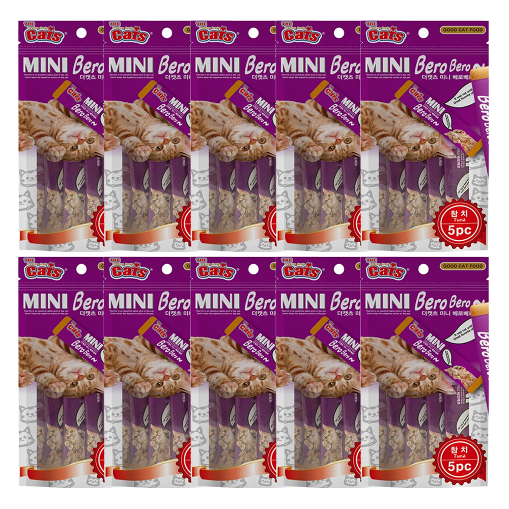 더캣츠 미니베로베로 참치 5p 10개★