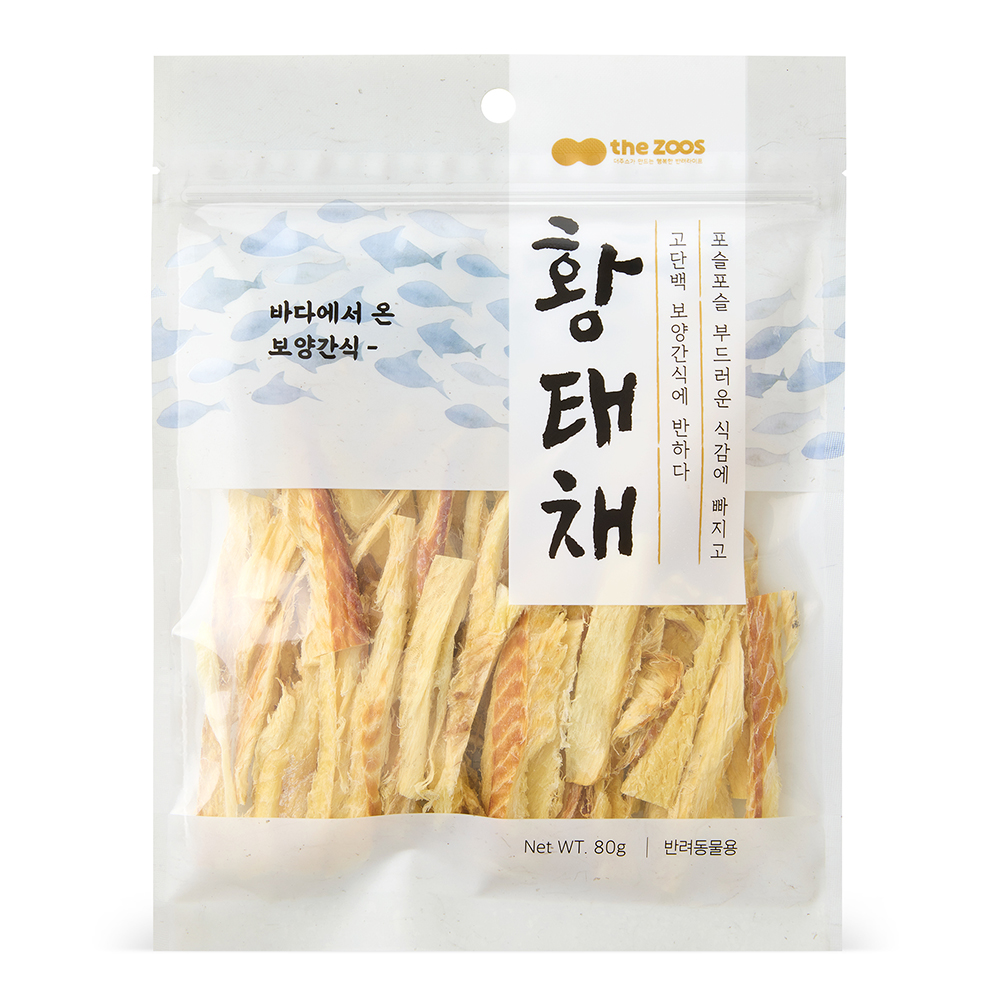 더주스 바다보양식 황태채 80g