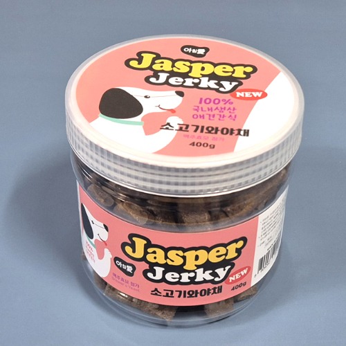 아침애 NEW 뉴제스퍼 저키 소고기와야채400g