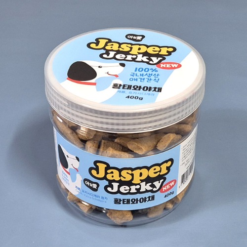 아침애 NEW 뉴제스퍼 저키 황태와야채400g