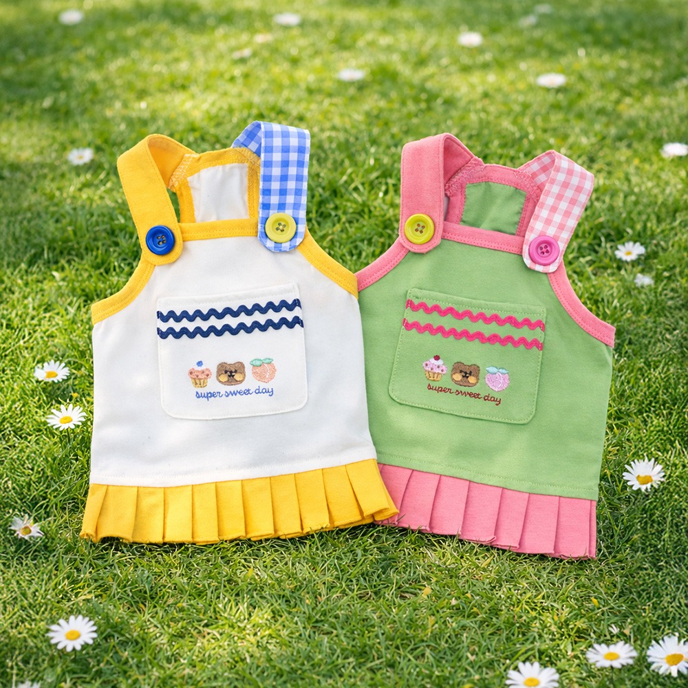 [패리스독] 플리츠크롭원피스