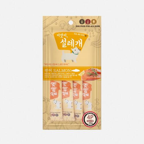 헬로도기 설레개 연어 4P