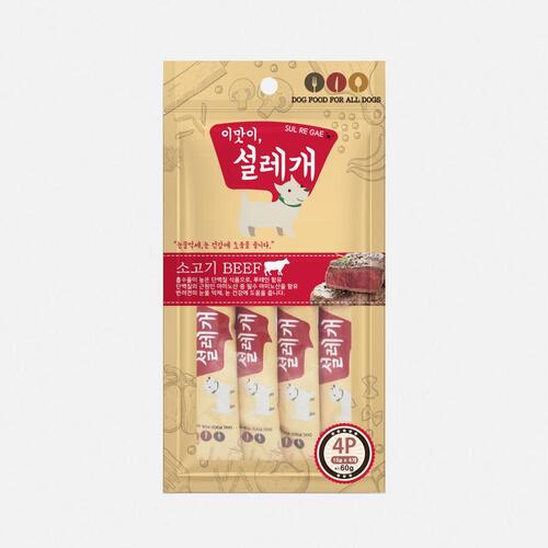 헬로도기 설레개 소고기 4P