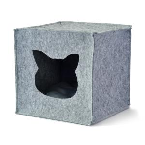 큐빅 고양이 펠트 하우스 숨숨집