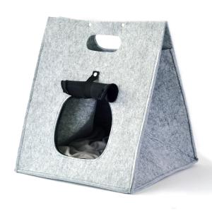 핸들링 고양이 펠트 하우스 숨숨집