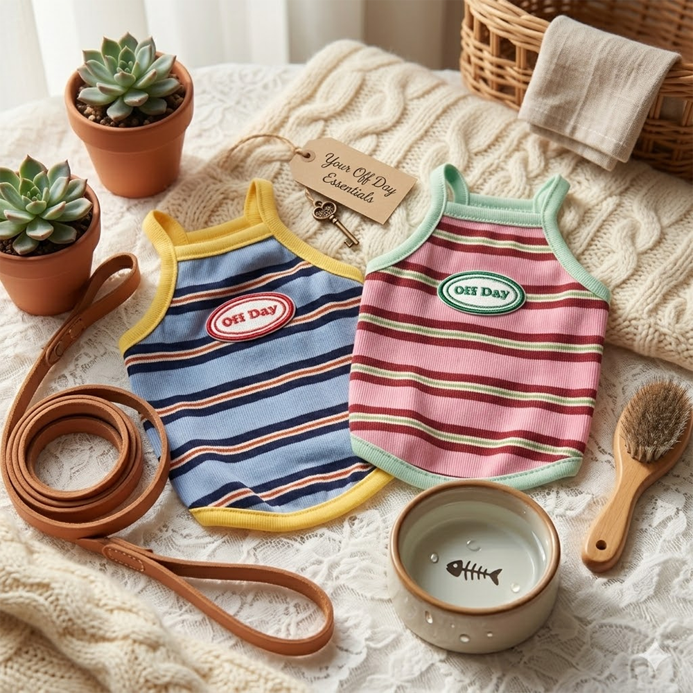 [패션독]  오프데이끈나시