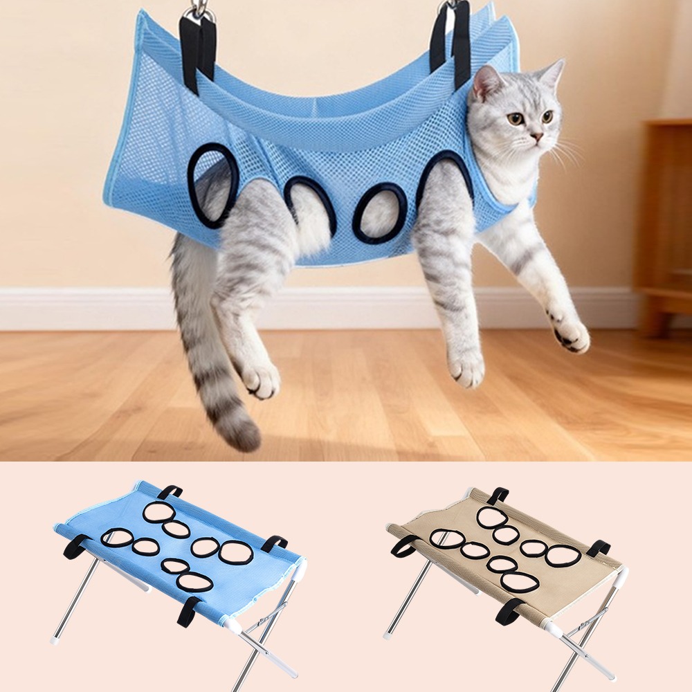 [레드퍼피] 접이식 펫 미용거치대