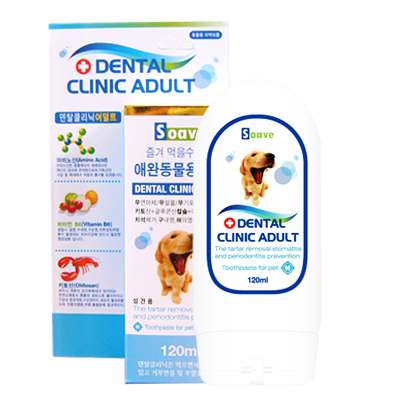 쏘아베 덴탈크리닉 어덜트 치약 사과맛 120ml