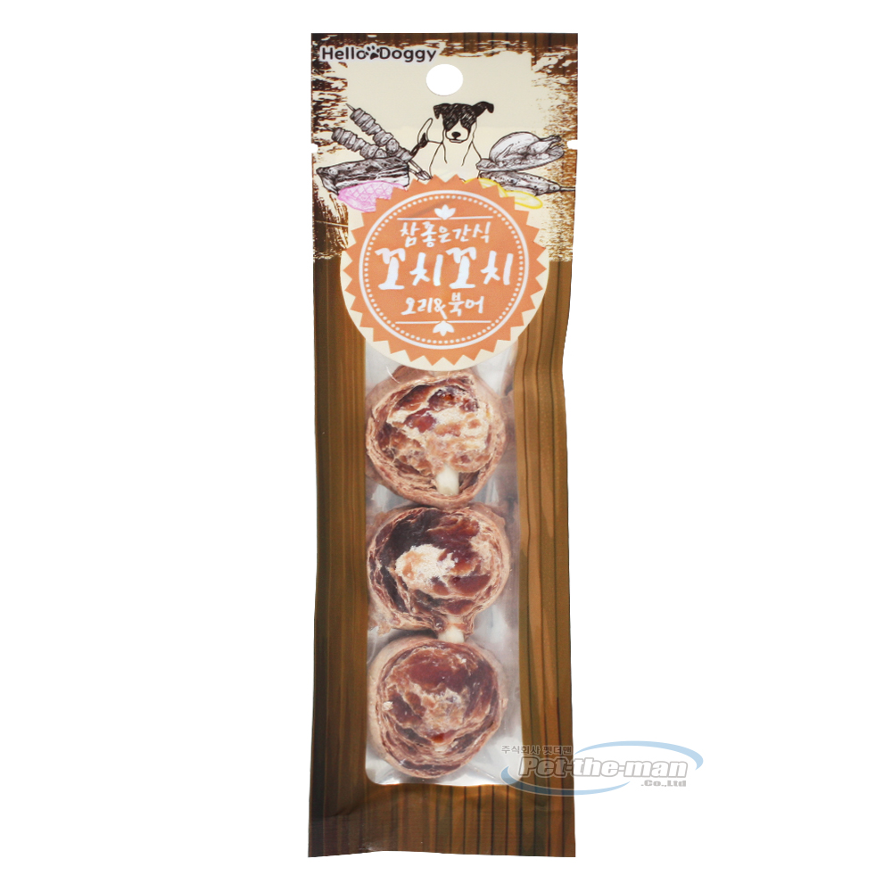 참좋은간식 꼬치꼬치 오리&북어 1P