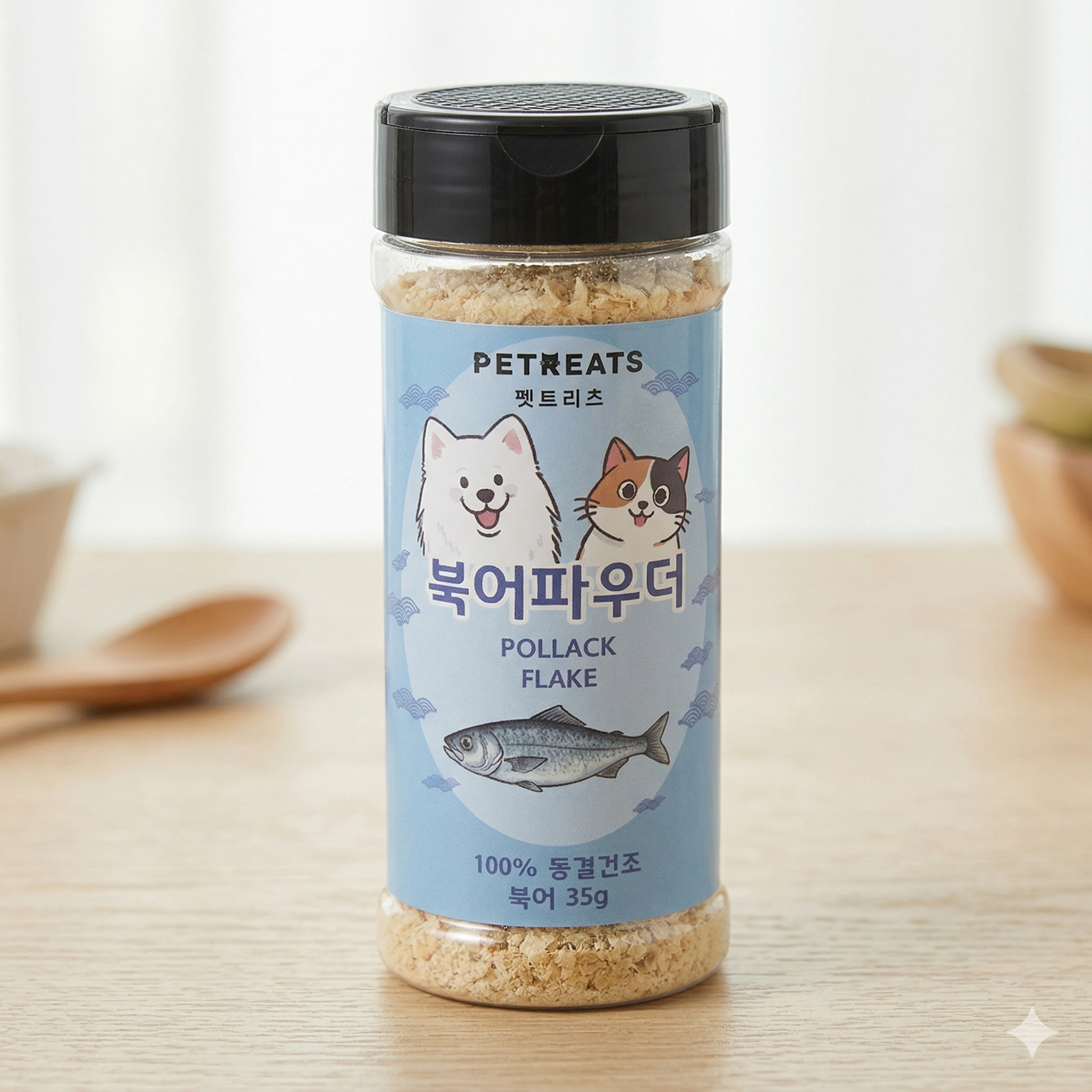 펫트리츠 북어 파우더 35g 동결건조 사료토핑