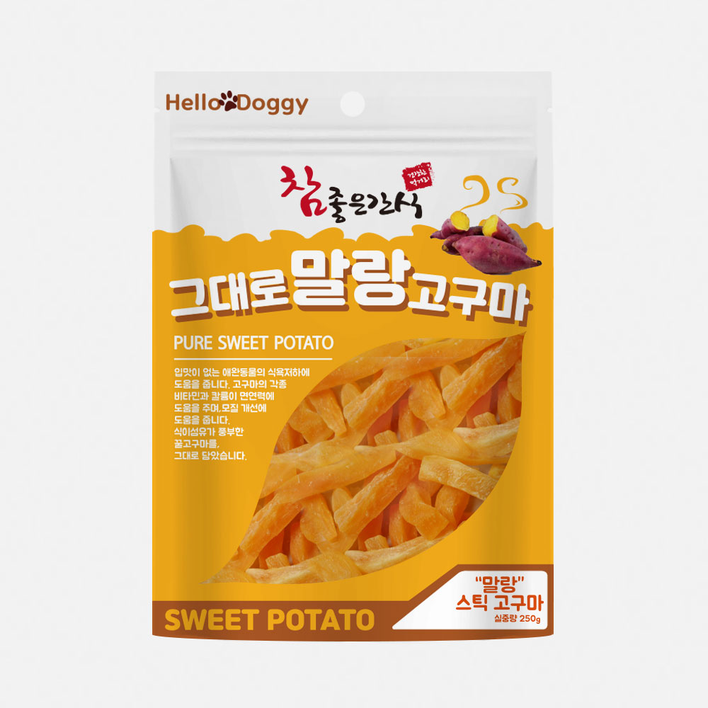 [헬로도기] 말랑고구마(스틱) 250g