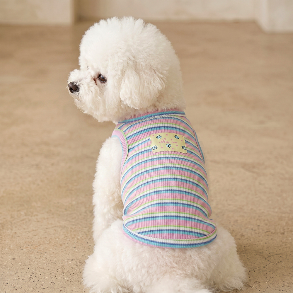 [패션독]  프레시 스트라이프 나시