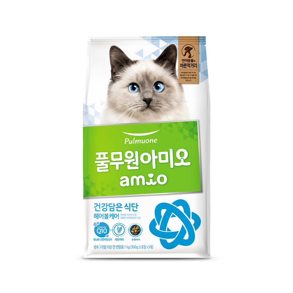 [풀무원] 아미오 건강담은 캣 헤어볼케어 1kg