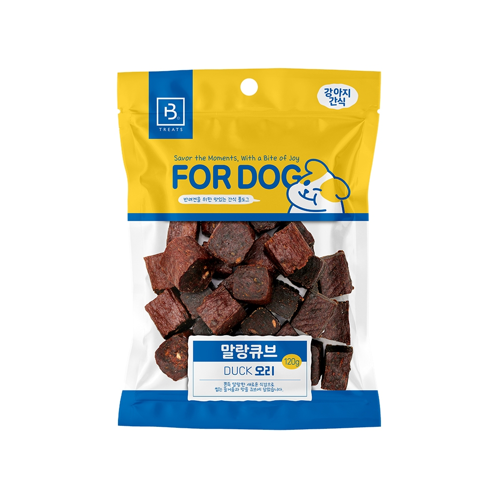 브리더랩 FORDOG(말랑큐브)오리120g