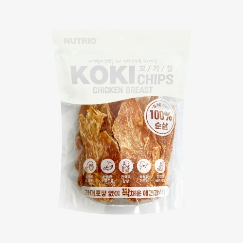 라이코스 꼬기칩 닭가슴살 500g