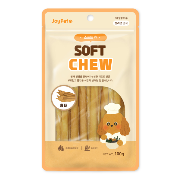 할인특가! [조이펫] 소프트 츄 100g (황태)