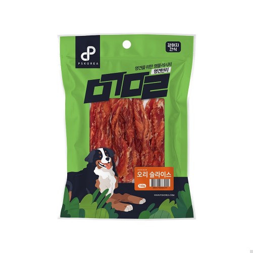 명견)오리슬라이스 140g